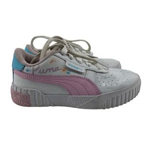 Puma Calia Dreamer Sneakers White Pink Blue Floral Detail Size‎ 12C